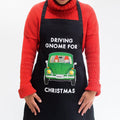 'Driving Gnome for Christmas' Apron