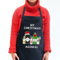 Funny Gin Christmas Apron