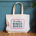 'Bingo Queen' Personalised Tote Bag
