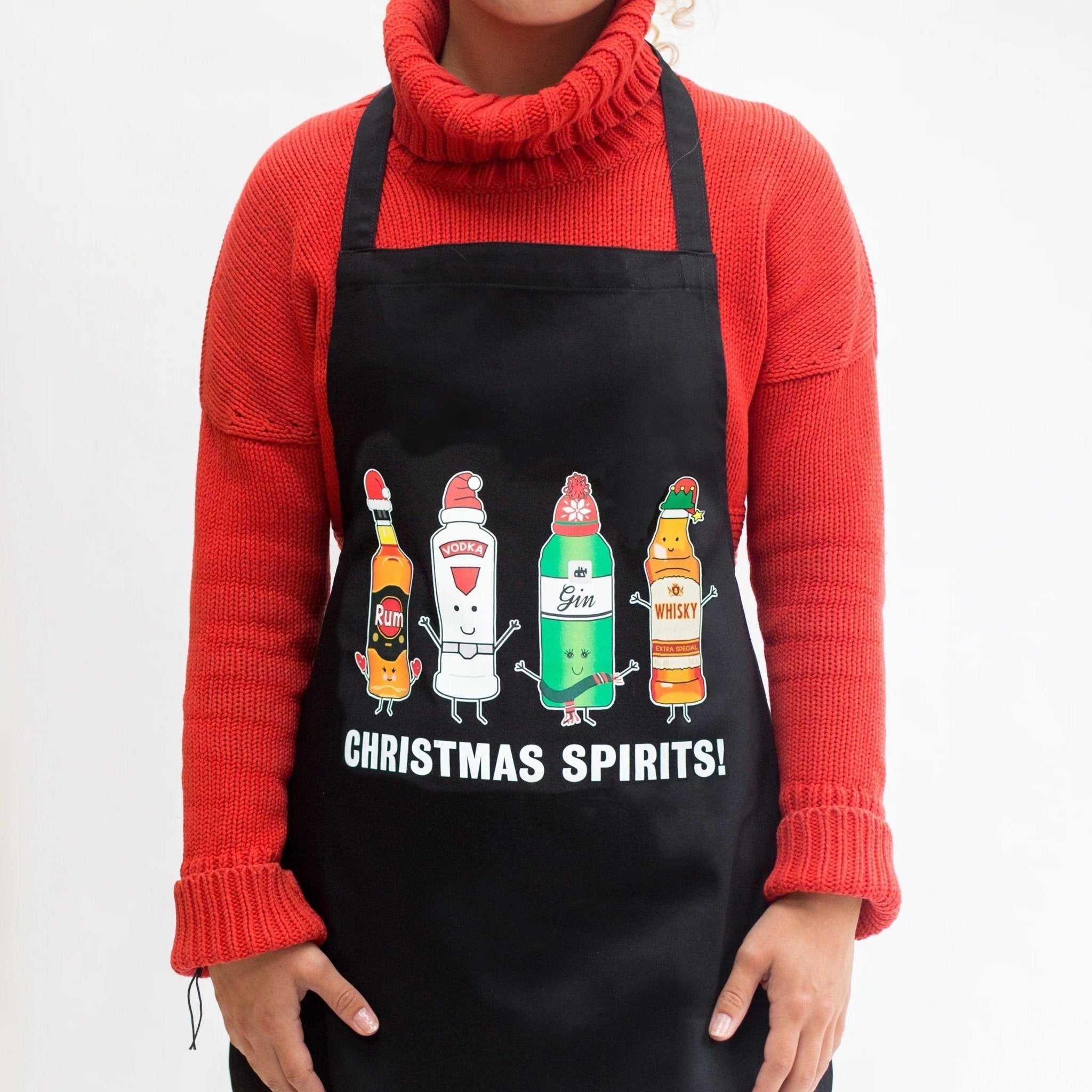 'Christmas Spirits' Christmas Apron