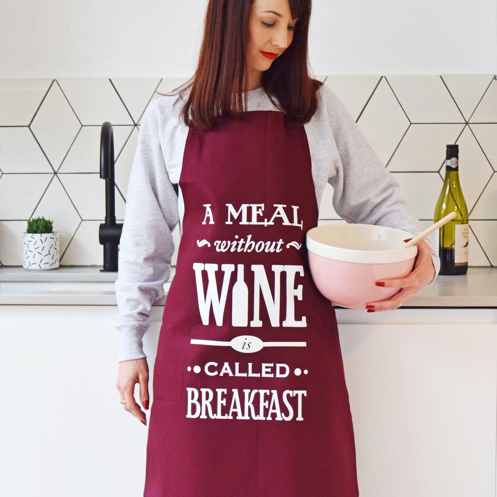 A Meal Without Wine' Apron