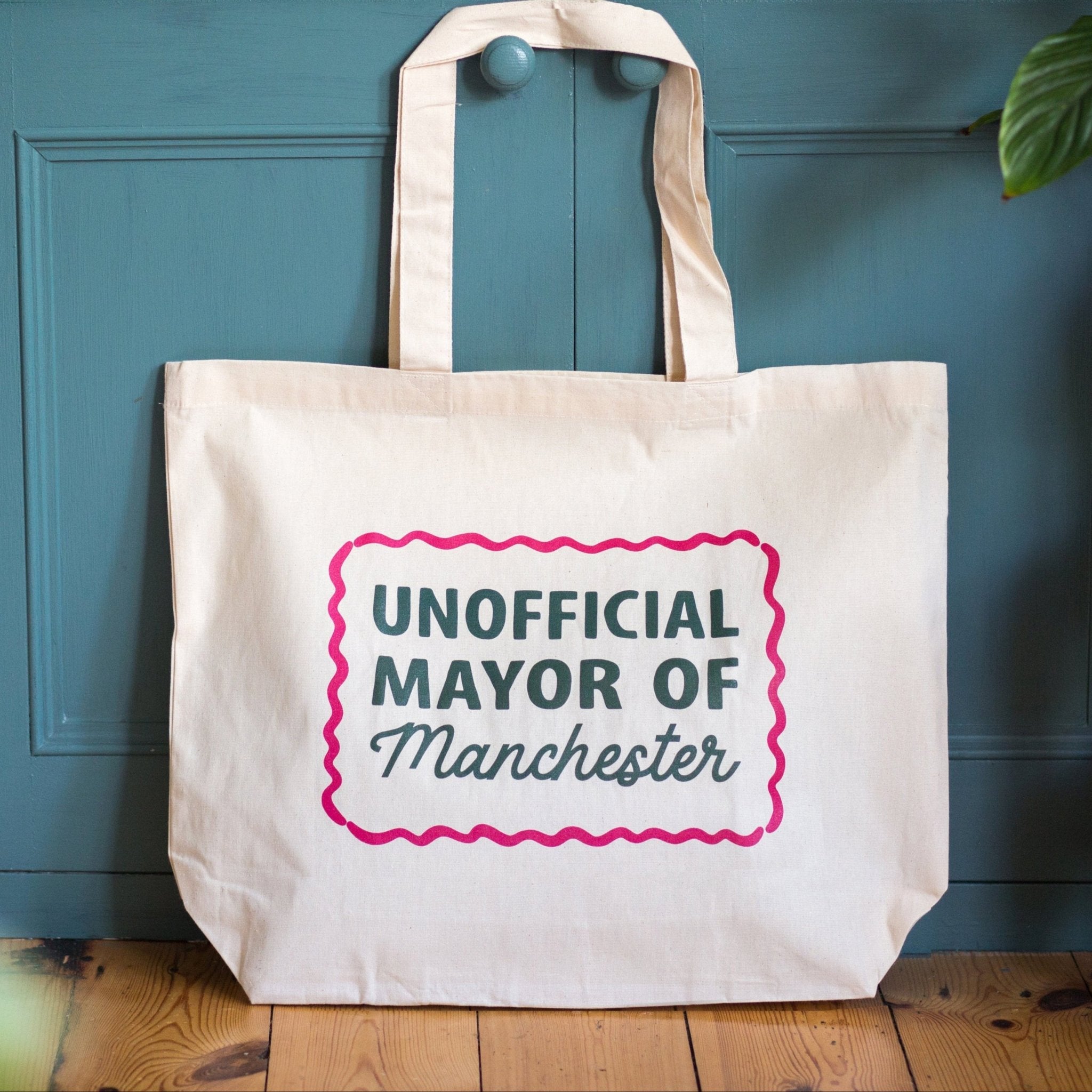 'Unofficial Mayor' Funny Personalised Tote Bag